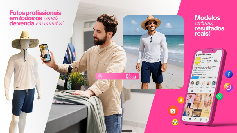Descubre con FotoModel cómo crear imágenes sorprendentes en minutos y sin complicaciones.