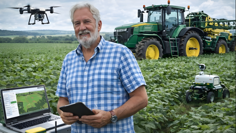 Aldo Vendramin analiza la automatización agrícola y sus beneficios para pequeños y grandes productores.